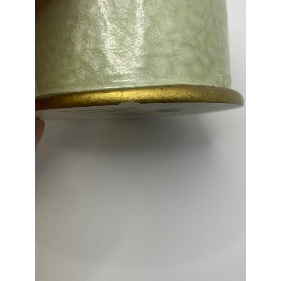 Handcrafted Dezine Floral Ceramic Trinket Box With Lid - Pastel Roses & Gold Tri - Picture 12 of 12